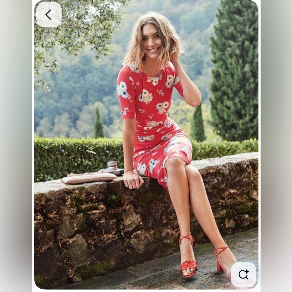 Boden poppy Jersey Dress size UK8 US4